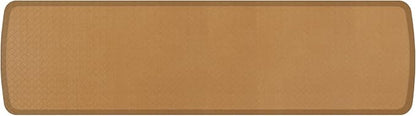 GelPro Elite Premier Gel & Foam Anti-Fatigue Kitchen Floor Comfort Mat, 20" x 72", Basketweave Khaki