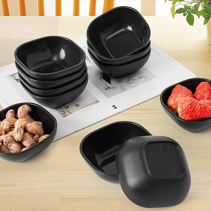 SHECIPIN 12 Pack Unbreakable Dipping Bowls, 4.5 OZ Soy Sauce Dishes，dipping - Image 7