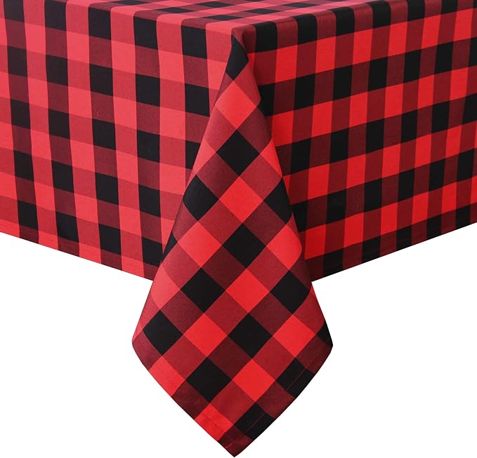 Checkered Tablecloth Square by Hiasan