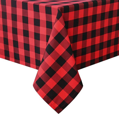 Checkered Tablecloth Square by Hiasan