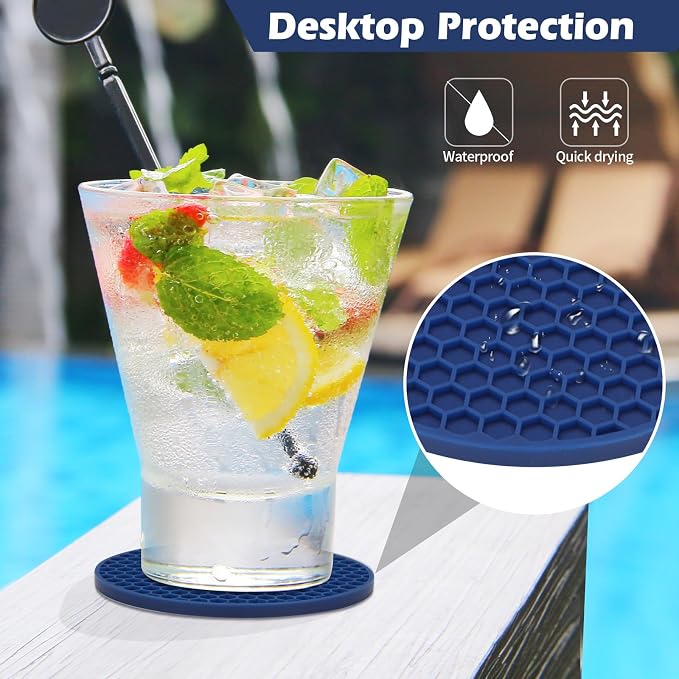 TWTLi Silicone Coasters Set of 6 - Image 2