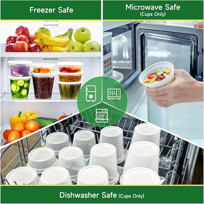 Dealusy 40 Set 24 oz Deli Containers - Image 5