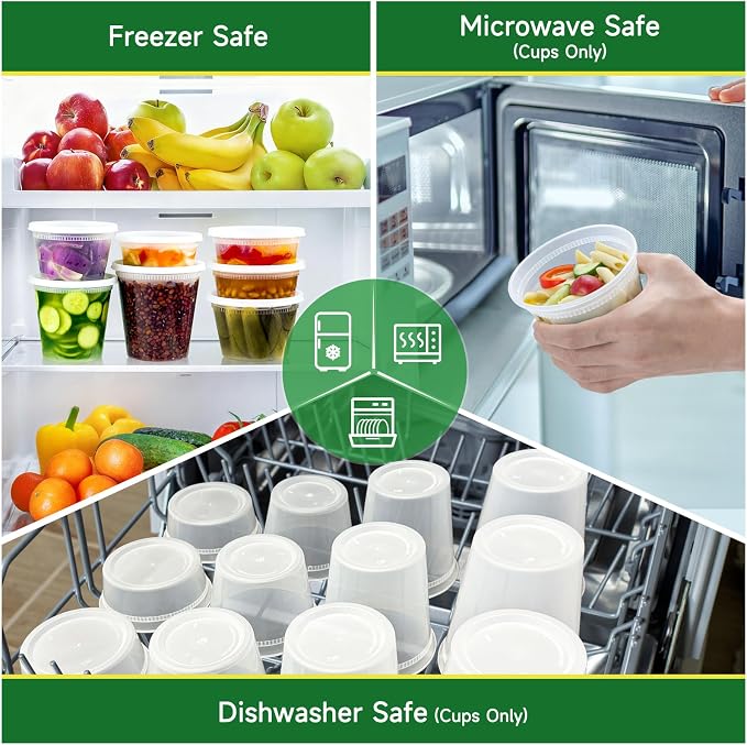 Dealusy 40 Set 32 oz Deli Containers - Image 5