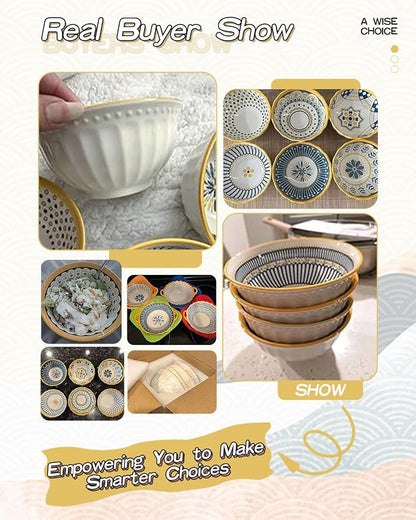 Yeacccng Bohemian Soup Bowls - Image 17