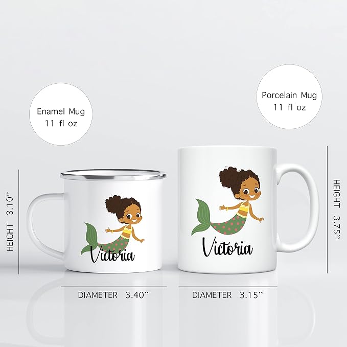 Personalized Mug for Kids, Girls | Customized Hot Chocolate, Coffee & Tea Cup | - Image 3