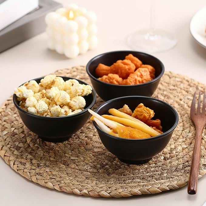 Tioncy 50 Pcs Bowls Set Unbreakable Dessert Soup Salad Bowls - Image 7