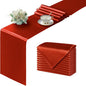Manyshofu Rust Satin Table Runner 12x108 by Manyshofu