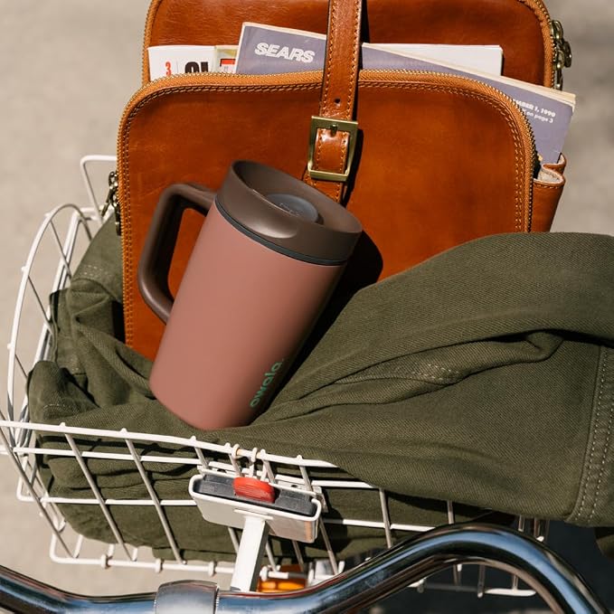 Owala SmoothSip Slider Stainless Steel Insulated Travel Mug - Image 7