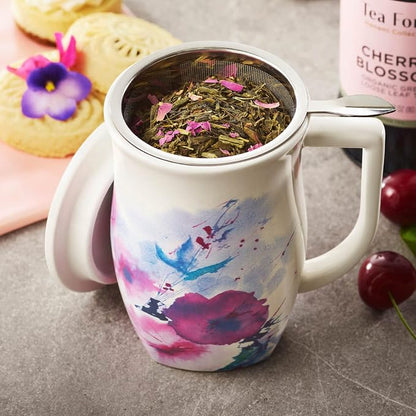 Tea Forte Ceramic Fiore Tea Cup - Image 2