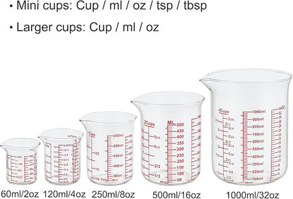 Ackers High Borosilicate Glass Measuring Cup Set - Image 7