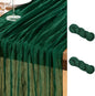 DeZerlor Emerald Green Cheesecloth Table Runners 2 Pack Christmas Runners | by DeZerlor
