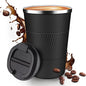 12OZ Travel Coffee Mug Insulated Coffee Cup by Unknown
