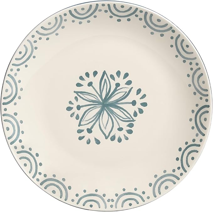 Sango 12-Piece Speckled Stoneware Dinnerware Set - Image 8
