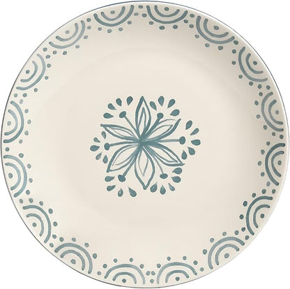 Sango 12-Piece Speckled Stoneware Dinnerware Set - Image 8