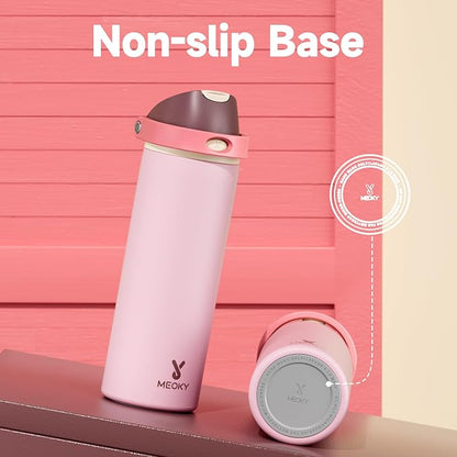 24 oz Insulated Water Bottle for Sports: Meoky Stainless Steel Water Bottle - Image 7