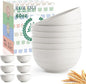 Wheat Straw Large Bowls 60 OZ Lightwewight Salad Bowls Unbreakable Serving Bowls by HOMIENLY