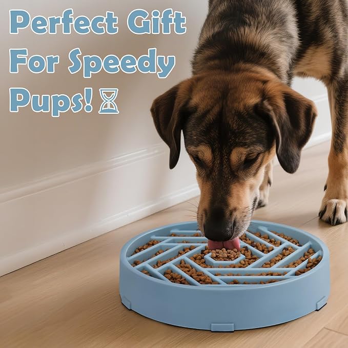TOBYTO Slow Feeder Dog Bowls Large Medium Breed, Anti-Choking Slow Eating Dog - Image 9