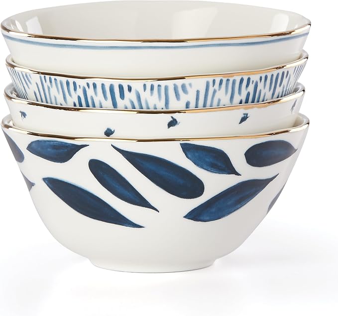 Lenox Blue Bay 4-Piece Dessert Bowl Set, 2.00 LB - Image 2