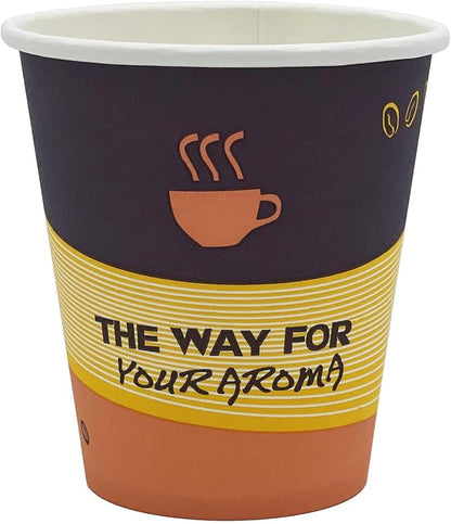 PAMI Disposable Paper Coffee Cups 10 oz, Single-Use, Leak Resistant, 1000 Ct - Image 2