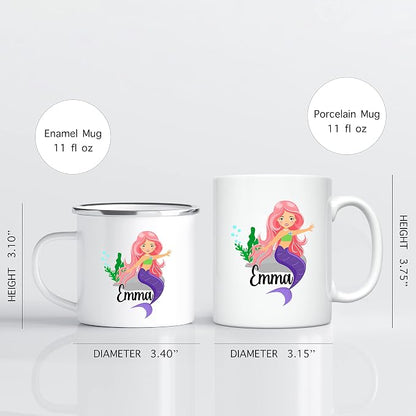 Personalized Mug for Kids, Girls | Customized Hot Chocolate, Coffee & Milk Cup - Image 3