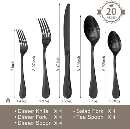 18/10 Stainless Steel Silverware Set - Image 2