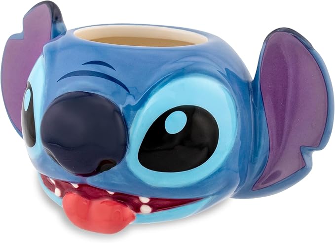 Disney Stitch 2oz Sculpted Ceramic Mini Cup/Shot Glass - Image 3