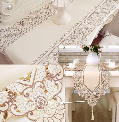 LeLehome 15 X 112 Inches Table Runner - Image 3