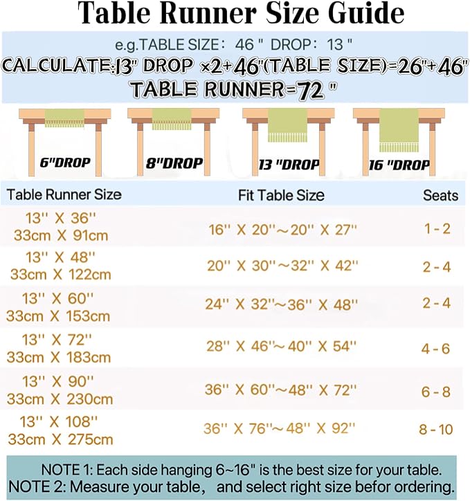 Cotton Linen Table Runner, 13x108 Inch Silver Grey - Image 6