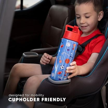 Simple Modern Halloween Kids Water Bottle | 14oz | Monster | Insulated - Image 8