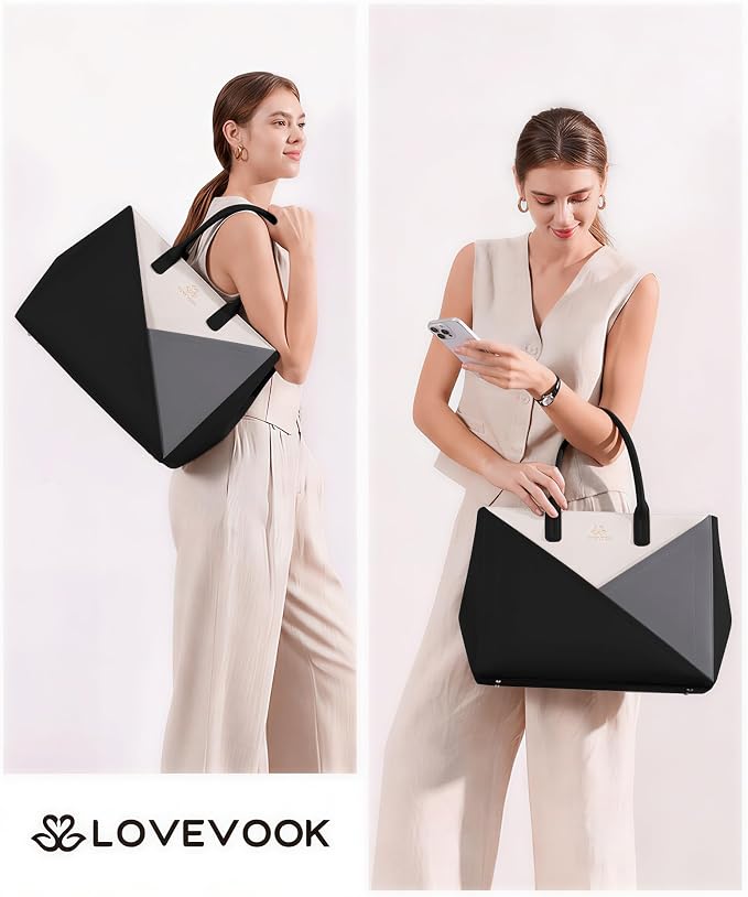 LOVEVOOK Laptop Work Tote Bag for Women - Image 2
