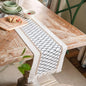 Table Runner, Boho Table Runner Cotton Linen Table Decorations, Farmhouse Table by Gxfctys
