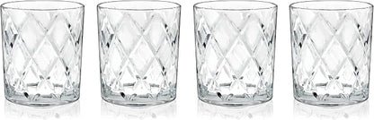 True Diamond Crystal Scotch Bourbon Whiskey Glasses, Old Fashioned Glasses - Image 7
