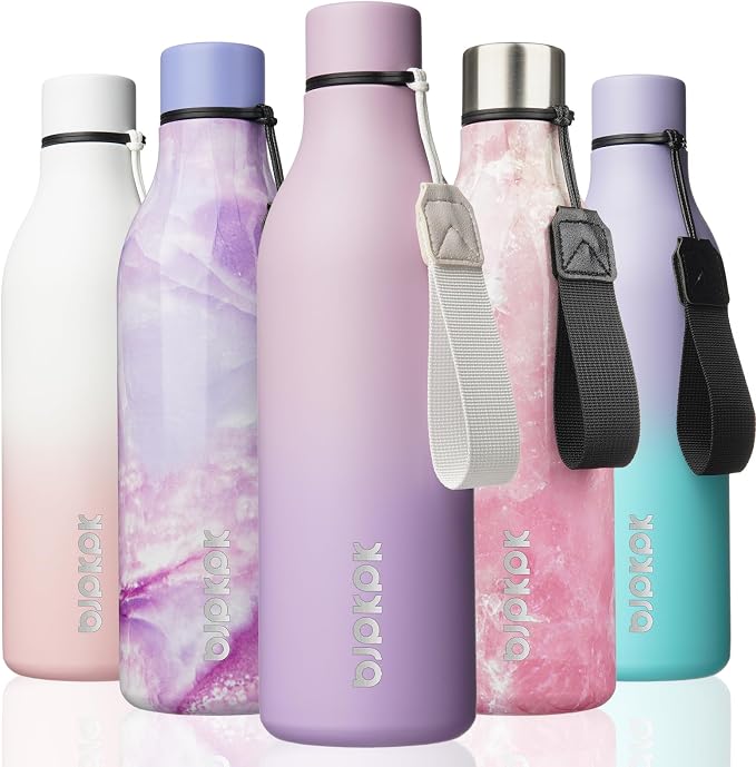 BJPKPK 25oz Insulated Water Bottle, Stainless Steel Bottle by BJPKPK