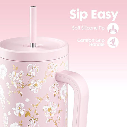 Meoky UV Color-Changing Tumbler: 40 oz Tumbler - Image 5