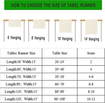 Cow Skin Print Table Runner, Cotton Linen Rustic Cottage Country Farm Animal - Image 6