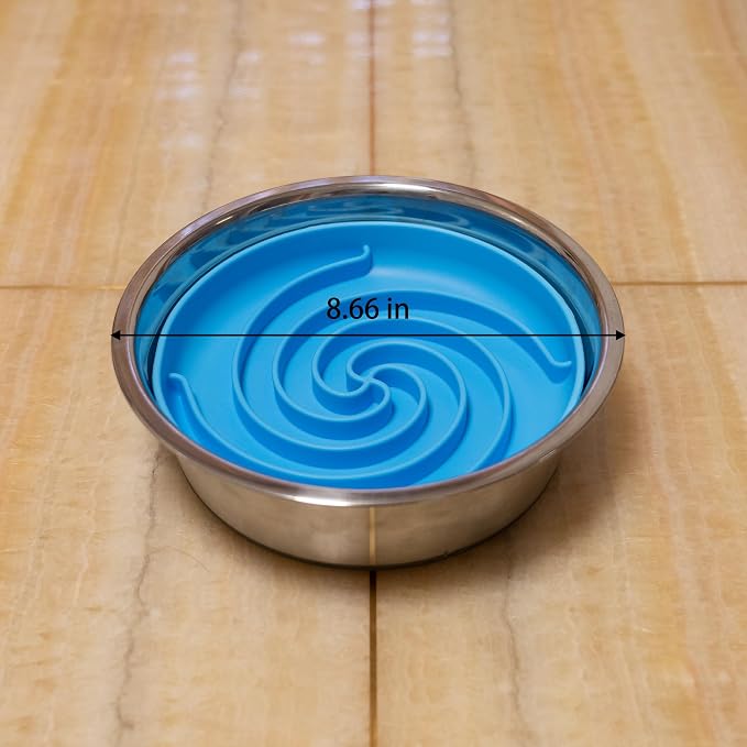 Bifeaw Slow Feeder Dog Bowls, Dishwasher Microwave Safe Silicone Puppy Puzzle - Image 5