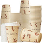 12 OZ 25 Pack Disposable Cups Paper Coffee Cups by Unknown