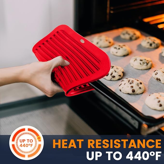 Silicone Trivet Mats 4 Heat Resistant Pot Holders Multipurpose Non-Slip Hot Pads - Image 7