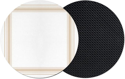 Modern Minimalist Art Coasters Set of 2, Absorbent Coasters by Unknown