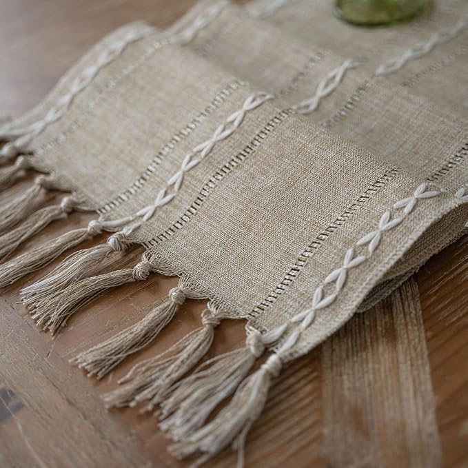 ZAIIVE Geometric Patterned Table Runner - Image 2