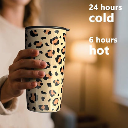TILUCK 20 oz Insulated Coffee Tumbler - Image 3