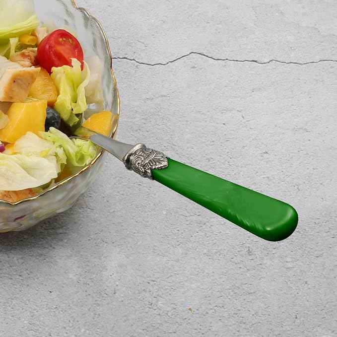 2-piece Salad Servers Stainless Steel Salad Serving Set Salad Fork and Spoon - Image 6