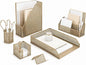 BLU MONACO | Gold Desk Organizer Set by Blu_Monaco