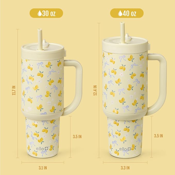 Ello Oasis 40oz Insulated Stainless Steel Tumbler - Image 8
