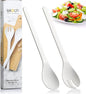 Plant Based Salad Servers Reusable Salad Fork and Spoon Set, Microwave and by Lekoch