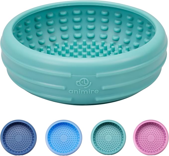 Dog Lick Bowl, Animire Freeze Lick Mat by Animire