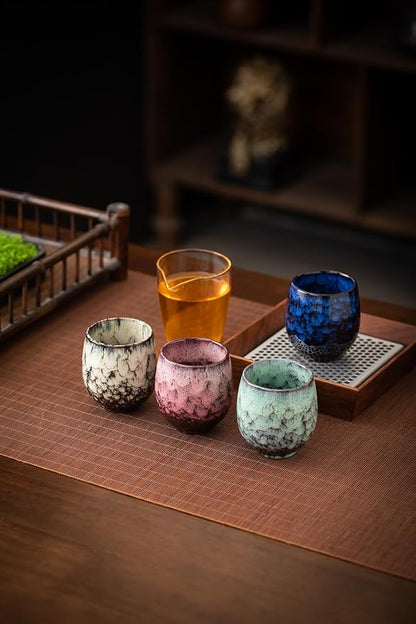 Jianzhan Ceramic Teacup, Kung Fu Tea Set, Coffee cup，Yerba Mate Set Ceramic - Image 3