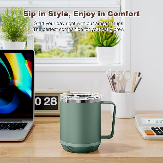 Felibeaco 16oz Heated Coffee Mug - Image 3