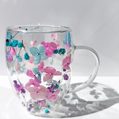 NBHUZEHUA Double Walled Coffee Mugs Glass Cups Wedding Anniversary Registry by NBHUZEHUA