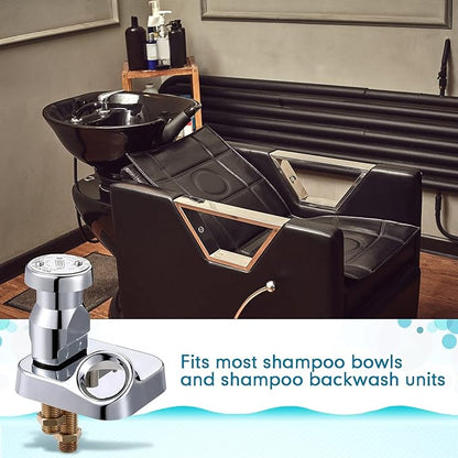 Shampoo Bowl Vacuum Breaker Kit Shampoo Bowl Faucet Salon Sink Parts Shampoo Sink Parts for Replacement (8 Pcs)